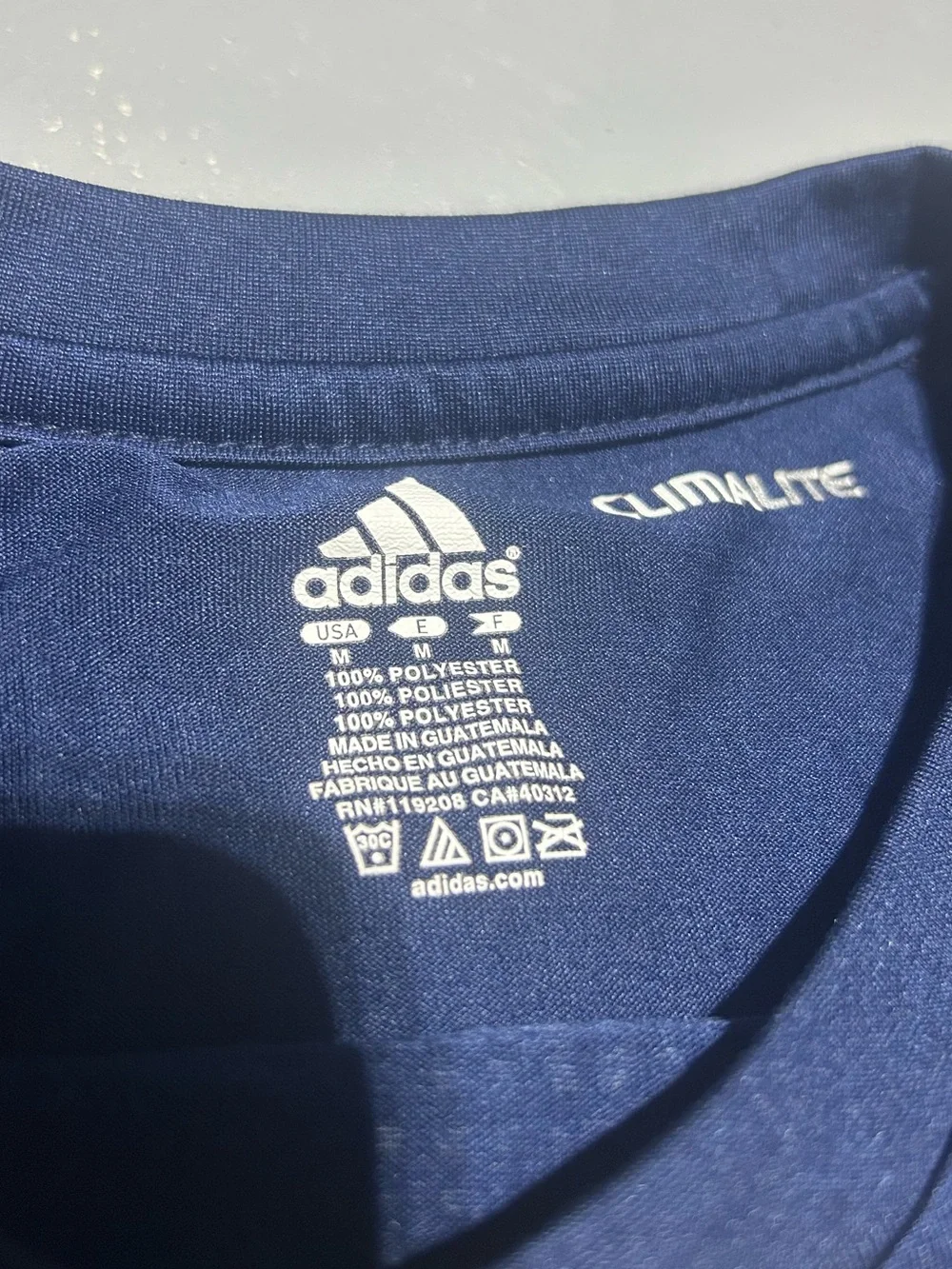Adidas Climalite Notre Dame Performance Short Sleeve Shirt (Men’s Size Medium)